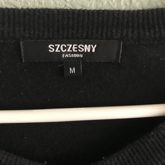 Scaly Black Sweater - Picture 3 of 4